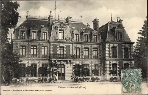 Ak Breteuil Eure, Chateau