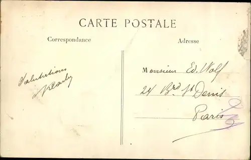 Ak Vernonnet Eure, La Cote Blanche