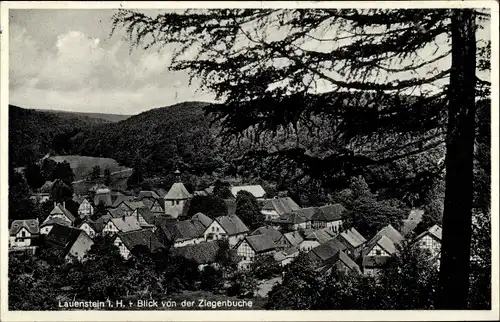 Ak Lauenstein Salzhemmendorf in Niedersachsen, Blick von der Ziegenbuche