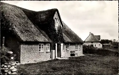 Ak Insel Sylt in Nordfriesland, Friesenhäuser