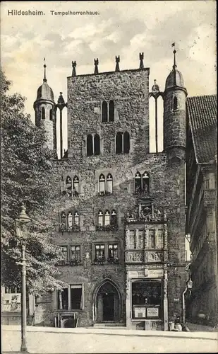 Ak Hildesheim in Niedersachsen, Tempelherrenhaus