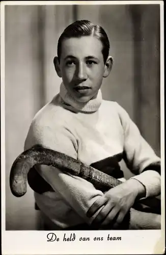 Ak De held van ons team, Hockeyspieler, Portrait, Eishockey