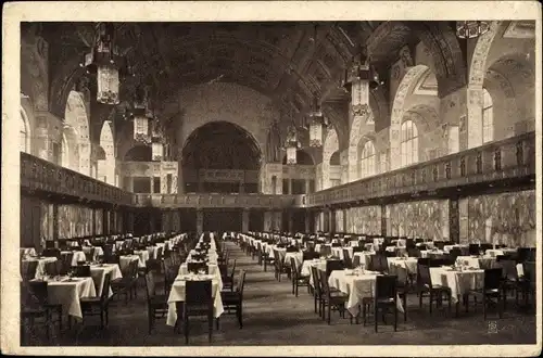 Ak Berlin Tiergarten, Weinhaus Rheingold, Kaiser Saal, Potsdamer Platz, Innenansicht
