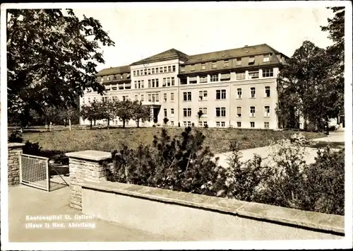 Ak Sankt Gallen Stadt Schweiz, Kantonsspital, Med. Abteilung