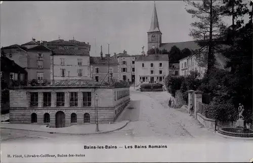 Ak Bains les Bains Vosges, Les Bains Romains