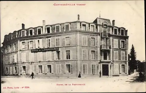 Ak Contrexéville Vosges, Hotel de la Providence