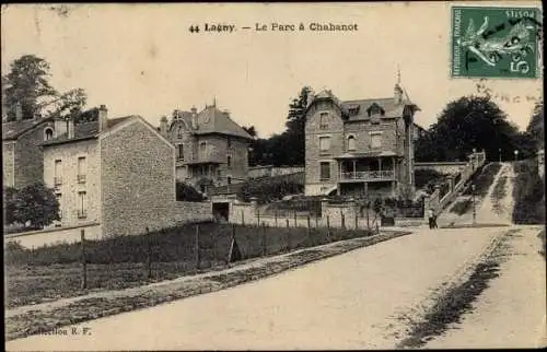 Ak Lagny Seine et Marne, Le Parc a Chabanot