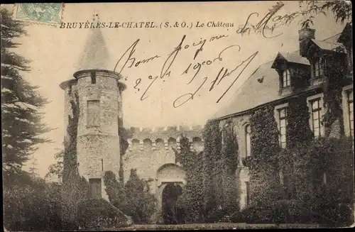 Ak Bruyères le Châtel Essonne, Le Chateau