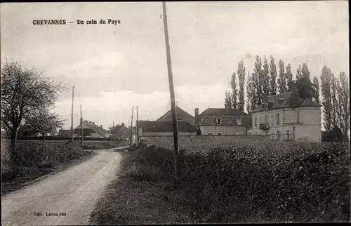 Ak Chevannes Essonne, Un coin du Pays