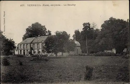 Ak Verneuil Eure, Le Baudry