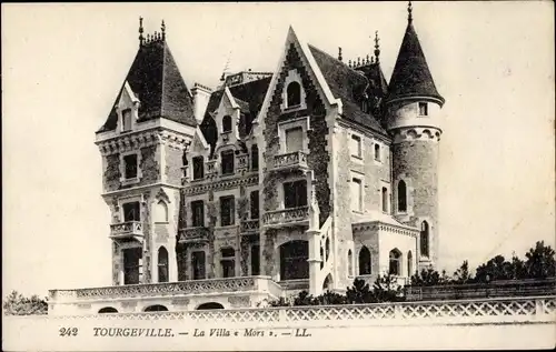 Ak Tourgeville Calvados, La Villa Mors