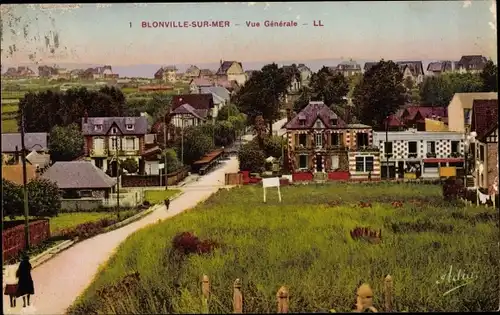 Ak Blonville sur Mer Calvados, Vue generale