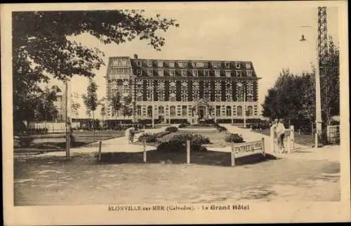 Ak Blonville sur Mer Calvados, Le Grand Hotel