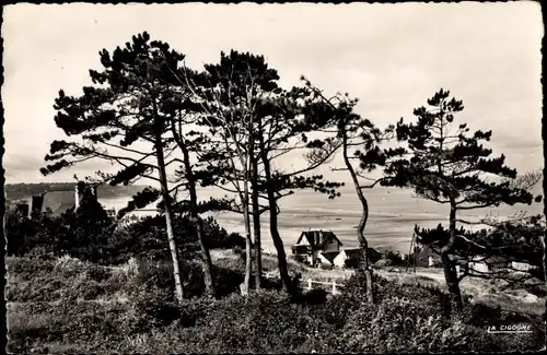 Ak Blonville sur Mer Calvados, Apercu de la Plage