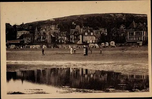 Ak Blonville sur Mer Calvados, La Plage