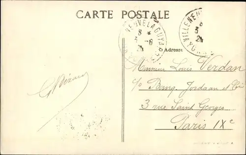 Ak Saint Agnan Yonne, Vue generale