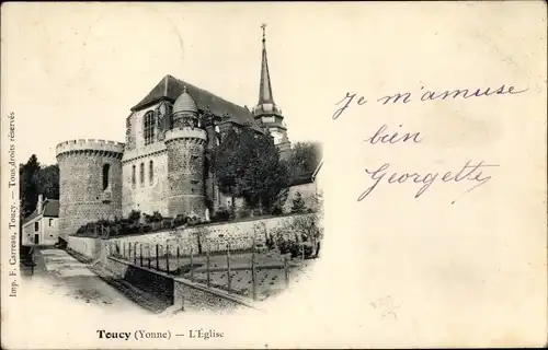 Ak Toucy Yonne, L'Eglise