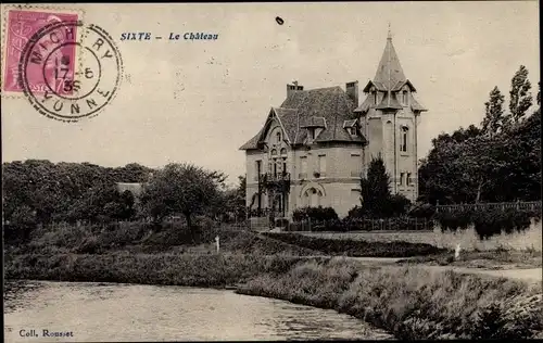 Ak Sixte Michery Yonne, Le Chateau