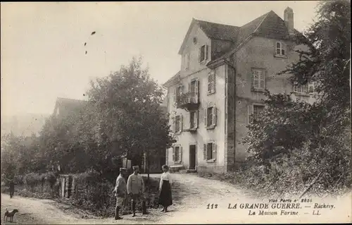 Ak Réchésy Territoire de Belfort, La Maison Farine