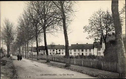 Ak Grandvillars Territoire de Belfort, La Cite Blanche