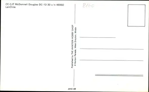 Ak Chilenisches Passagierflugzeug, LanChile, CC-CJT McDonnell Douglas DC 10 - 30