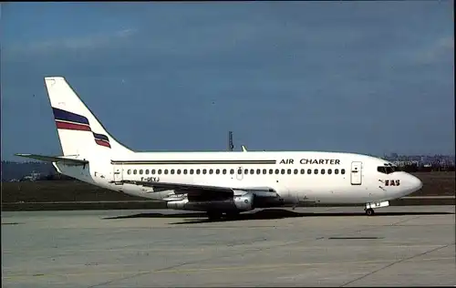 Ak Französisches Passagierflugzeug, Air Charter, Boeing 737-2Q8, F-GEXJ MSN 22760