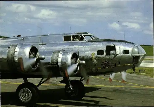 Ak Amerikanisches Militärflugzeug Boeing B-17 G Flying Fortress