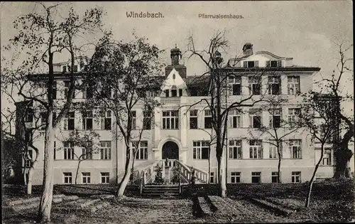 Ak Windsbach Mittelfranken, Pfarrwaisenhaus