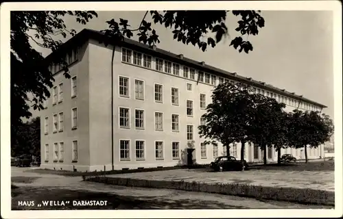 Ak Darmstadt in Hessen, Haus Wella, Verwaltungsgebäude Wella AG, Gerauer Allee 65