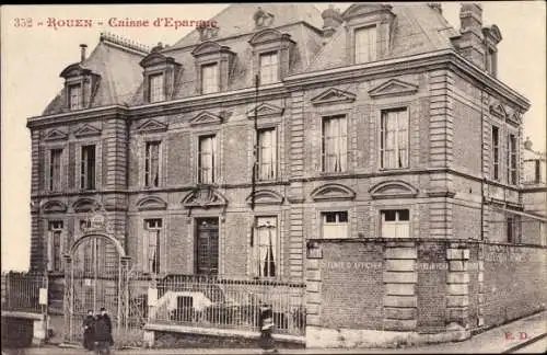 Ak Rouen Seine Maritime, Caisse d'Epargne