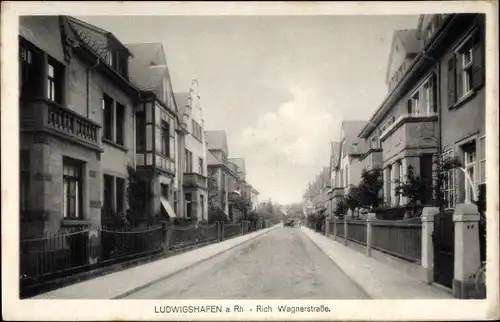 Ak Ludwigshafen am Rhein, Richard Wagnerstraße