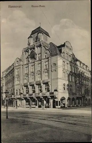 Ak Hannover in Niedersachsen, Hansa Haus