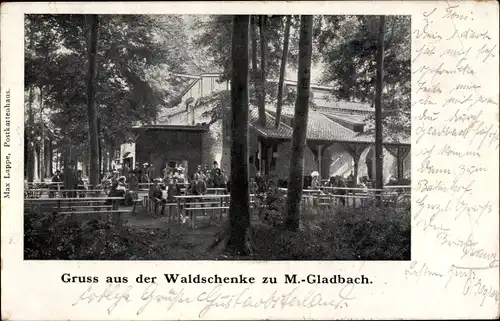 Ak Mönchengladbach in Nordrhein Westfalen, Waldschenke