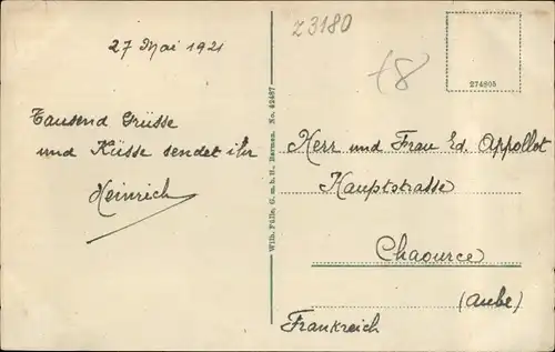 Ak Burscheid in Nordrhein Westfalen, Hauptstraße