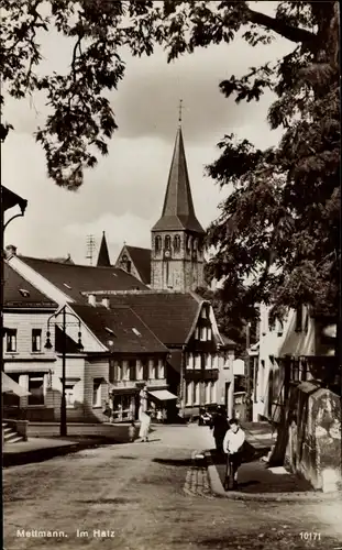 Ak Mettmann in Nordrhein Westfalen, Im Hatz, Kirche