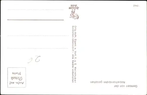 Ak Oberstdorf im Oberallgäu, Gämsen, Nebelhornseilbahn