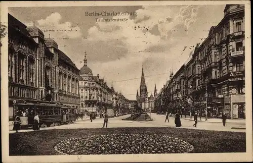 Ak Berlin Charlottenburg, Tauentzienstraße