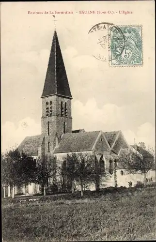 Ak Baulne Essonne, L´Église