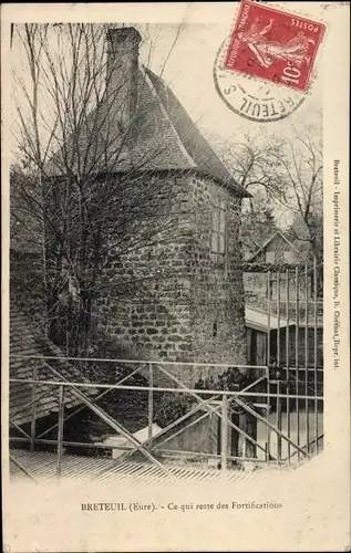 Ak Breteuil Eure, Ce qui reste des Fortifications