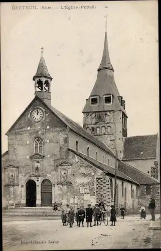 Ak Breteuil Eure, L'Eglise