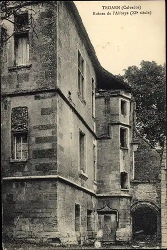 Ak Troarn Calvados, Ruines de l'Abbaye