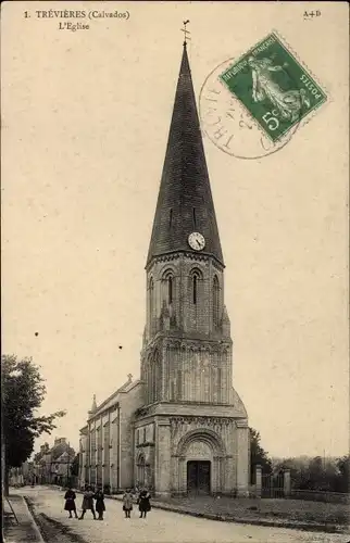 Ak Trévières Calvados, L'Eglise