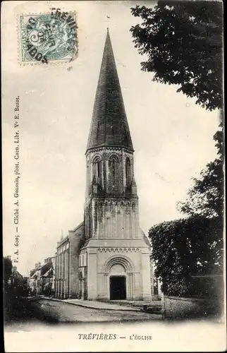 Ak Trévières Calvados, L'Eglise