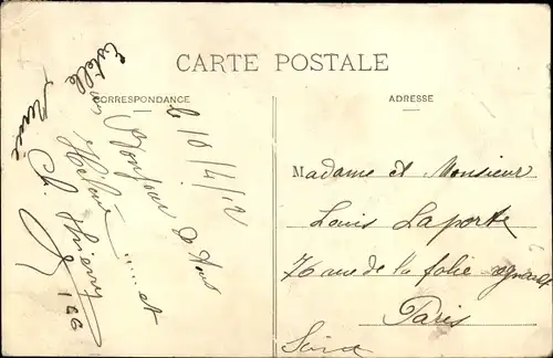 Ak Pont sur Yonne, Vue generale