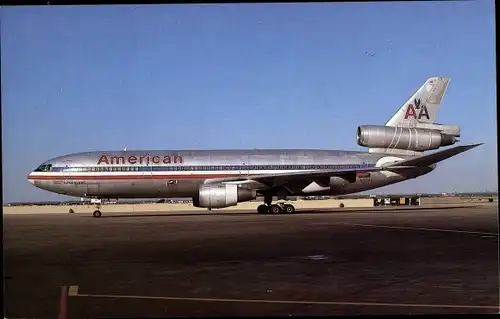 Ak Amerikanisches Passagierflugzeug, American Airlines, McDonnell Douglas DC-10-10