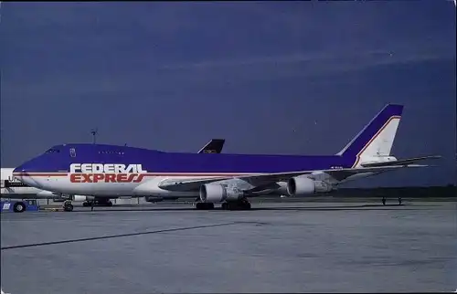 Ak Amerikansiches Transportflugzeug, Federal Express, Boeing 747-249F
