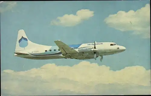 Ak Amerikanisches Passagierflugzeug, Aspen Airways, Convair CV-580