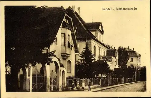 Ak Kandel in der Pfalz Bienwald, Bismarckstraße