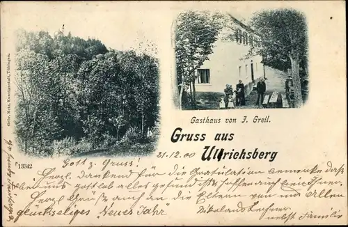 Ak Ulrichsberg Ulerichsberg Grafling Kreis Deggendorf, Gasthaus