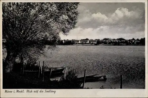 Ak Mirow in Mecklenburg Vorpommern, Blick auf die Siedlung